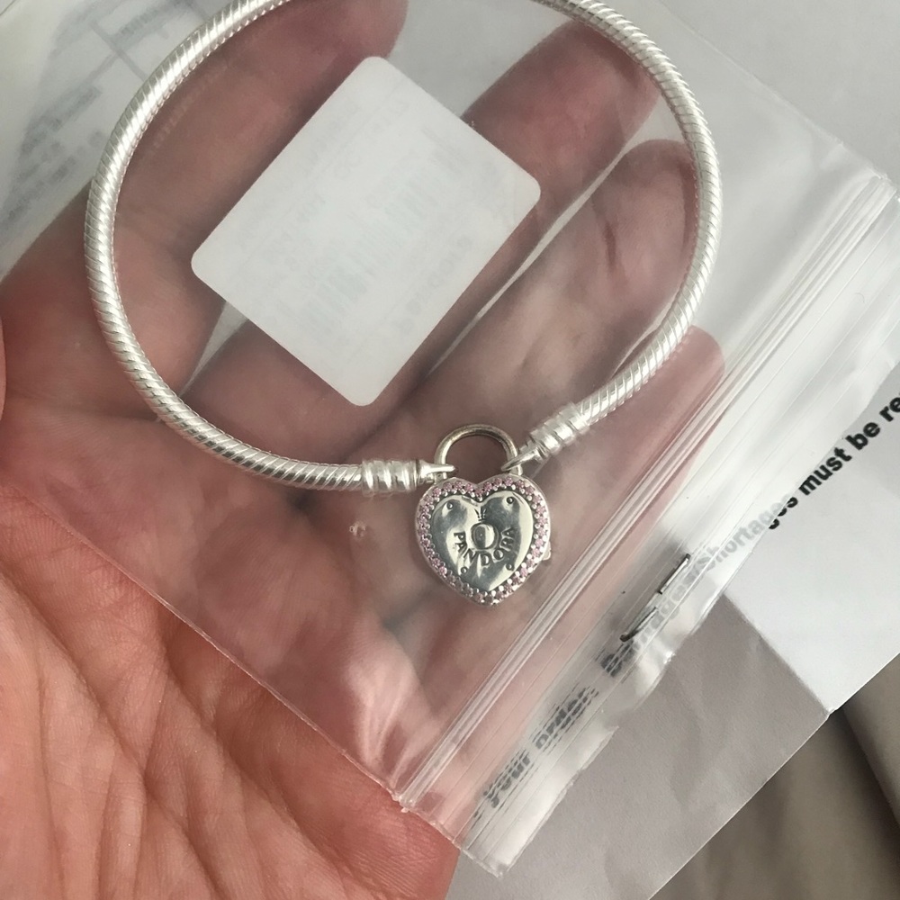 PANDORA lock your promise bracelet